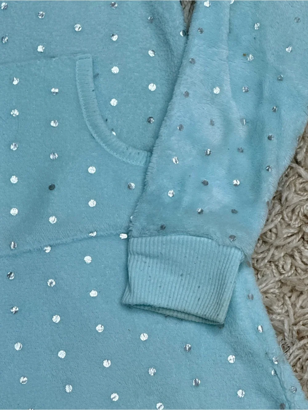 Justice Fleece Shorts Romper – Size 8 – Good Condition